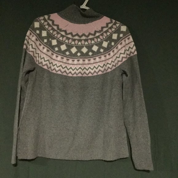 NWT Tahari fair isle very soft sweater - Picture 7 of 9
